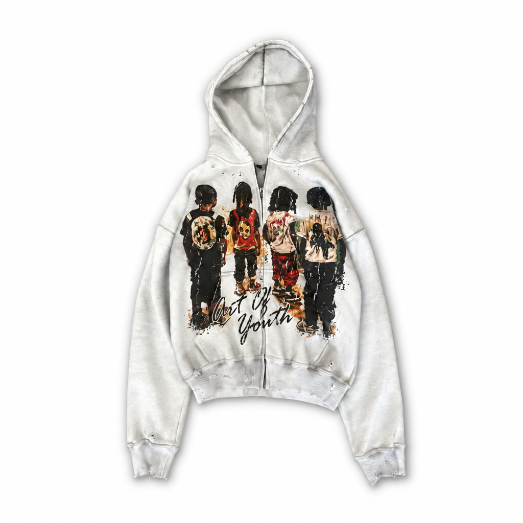 “Art of Youth” Zip-Up