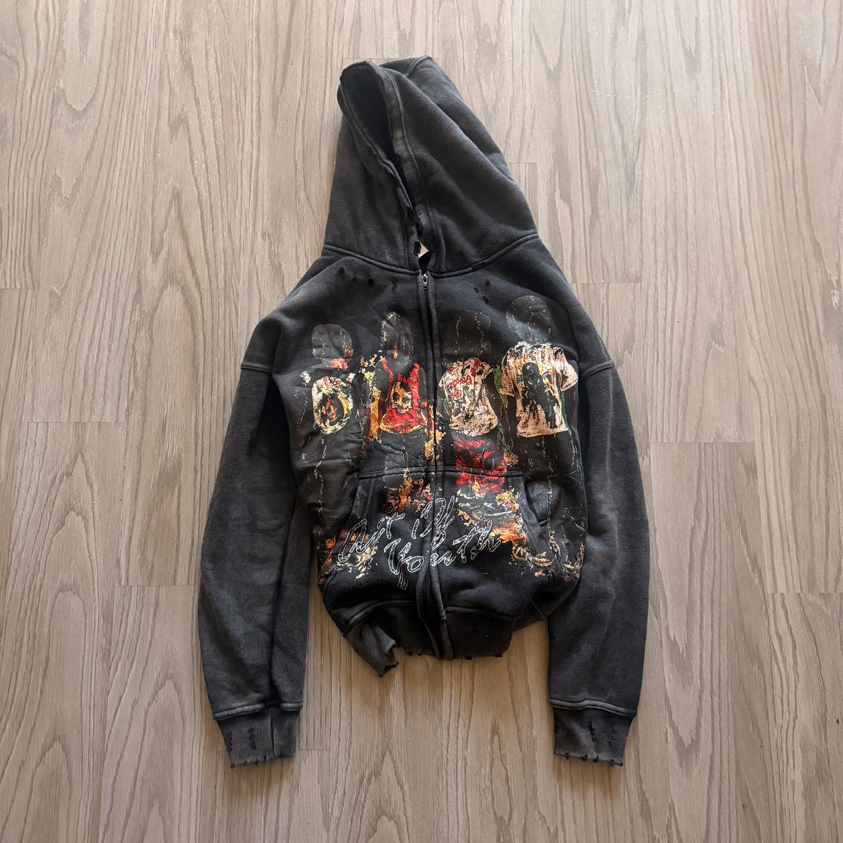 “Art of Youth” Zip-Up