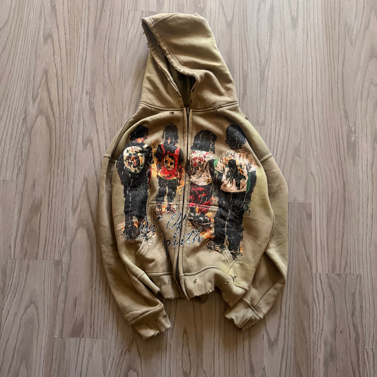 “Art of Youth” Zip-Up